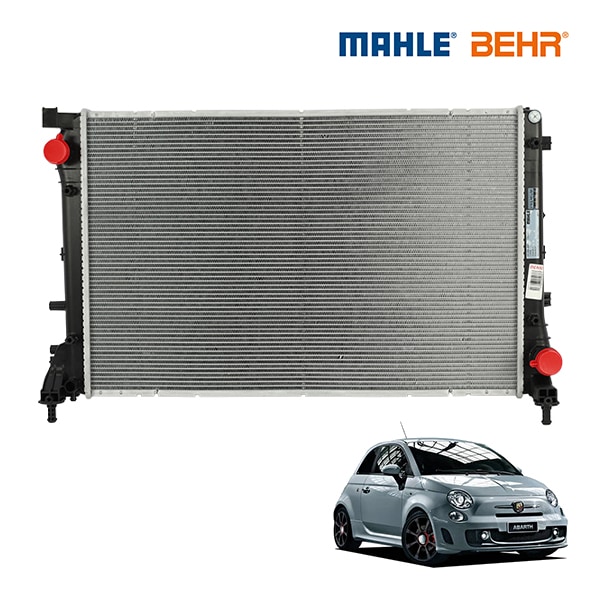 【MAHLE BEHR 正規品】 アバルト ABARTH 500 595 695 500C 595C 695C 312型 1.4L DENSO OEM ラジエーター ラジエター 51819061