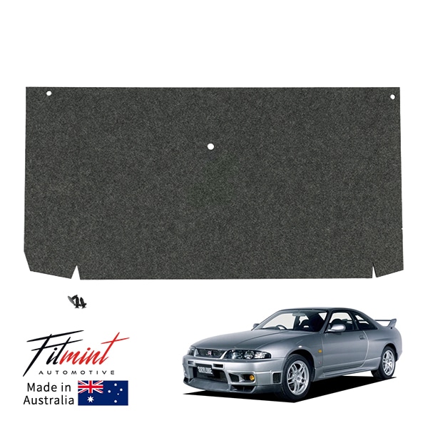 【FITMINT 正規品】 トランク バッテリー カバー ラゲッジ バッテリーカバー 1台分 グレー 日産 スカイラインGT-R GTR GTS GTST BCNR33 R33 93-98y フィットミント オーストラリア製
