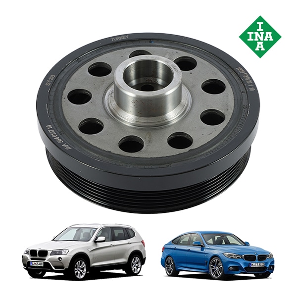 【INA 正規品】 クランクシャフト ベルトプーリー バイブレーションダンパー BMW 1 3 5シリーズ X3 11238512072 11237799153|BMW|IMPORT BRAND