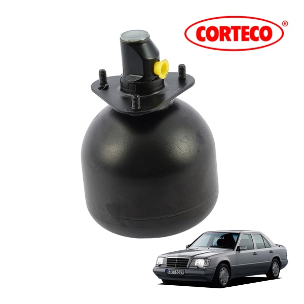 【CORTECO 正規品】 メルセデスベンツ W124 S124 C124 A124 300E 300CE 300TE E300 リヤ アキュームレーター アキュムレーター左右共通 140328051