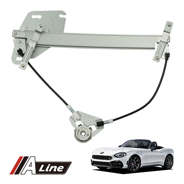 パワーウィンドウ レギュレーター 左側 モーター無 アバルト 124 スパイダー 6000613072　|ABARTH|IMPORT BRAND