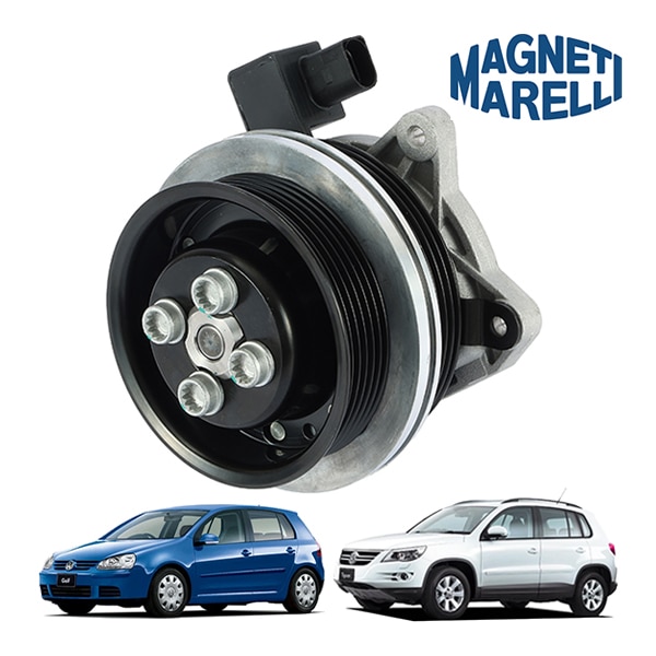 【MAGNETI MARELLI 正規品】フォルクスワーゲン ゴルフ5 1K ゴルフ6 1K ティグアン 5N ポロ 6R 1.4L TSI ウォーターポンプ 03C121004C