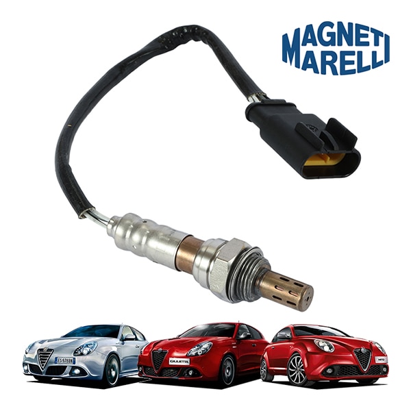 【MAGNETI MARELLI 正規品】 ラムダセンサー O2センサー コネクター付 アルファロメオ ジュリエッタ 前期 後期 1.4L 940型 MiTo 955型 マネッティマレリ 純正OEM 55219791