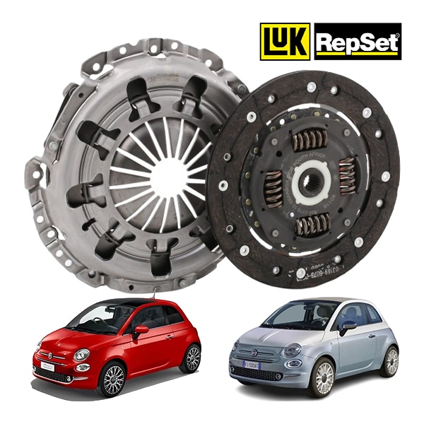 【LUK 正規品】フィアット FIAT 500 チンクエチェント 500C 312型 1.2 1.4 ルク製 デュアロジック クラッチセット クラッチキット 71747950|FIAT|IMPORT 