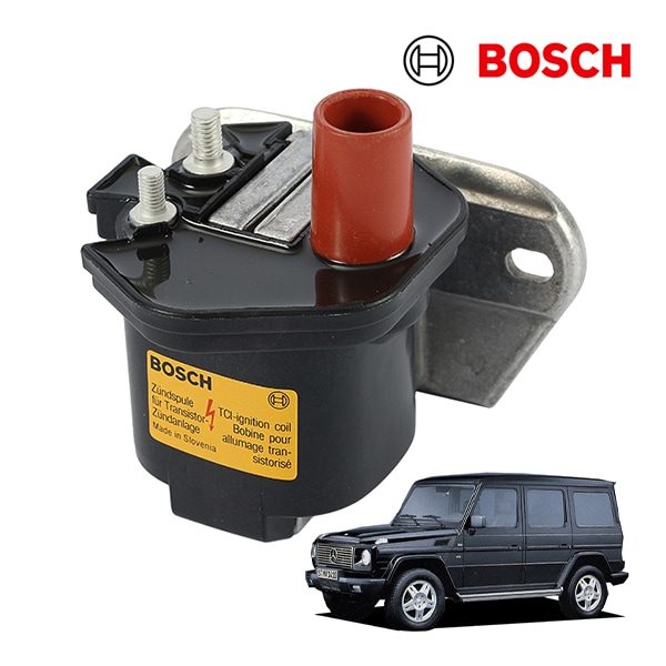 【BOSCH 正規品】 イグニッションコイル スパークコイル 14V メルセデスベンツ Gクラス W461 W463 200GE 230GE 300GE ボッシュ 0001585003|MERCEDE