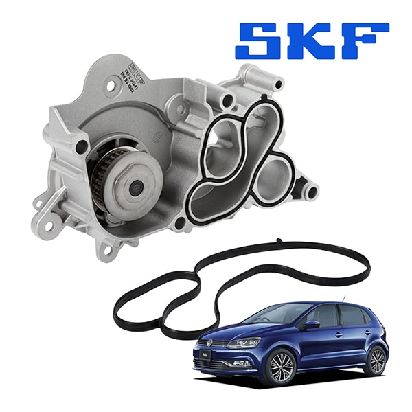 【SKF 正規品】 ウォーターポンプ シール ガスケット付き ウォーターポンプアッセン フォルクスワーゲン ポロ 6R 6C 04E121600CB 04E121600AL 04E121600BD エ