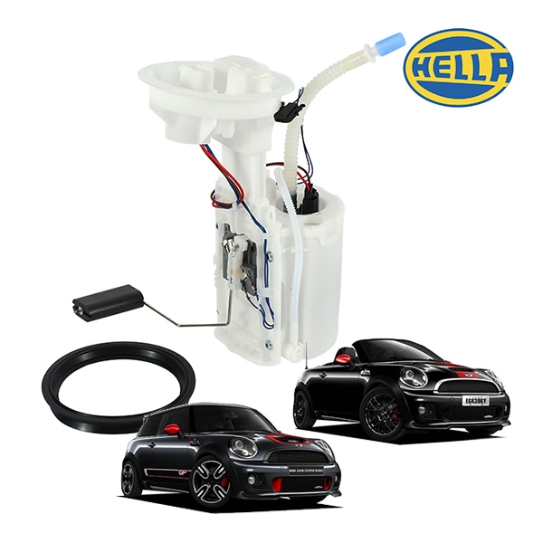 【HELLA 正規品】BMW MINI R55 R56 R57 R58 R59 ミニ クーパーS JCW N14 N18 4気筒 1.6L ヘラー製 フューエルポンプ 燃料ポンプ 16112755082