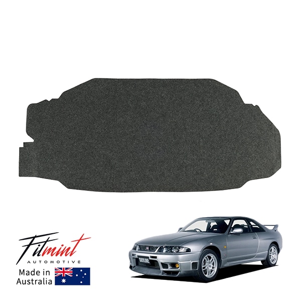 【FITMINT 正規品】 トランクカーペットライナー  補修 交換用 グレー 日産 スカイライン GT-R R33 フィットミント オーストラリア製
