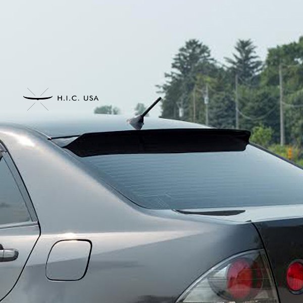 【H.I.C 正規品】トヨタ リアルーフバイザー アルテッツァ AS 200 RS200 10系 (平成10年10月～平成17年7月) ダストガード スモーク リアバイザー ウイング スポイラー