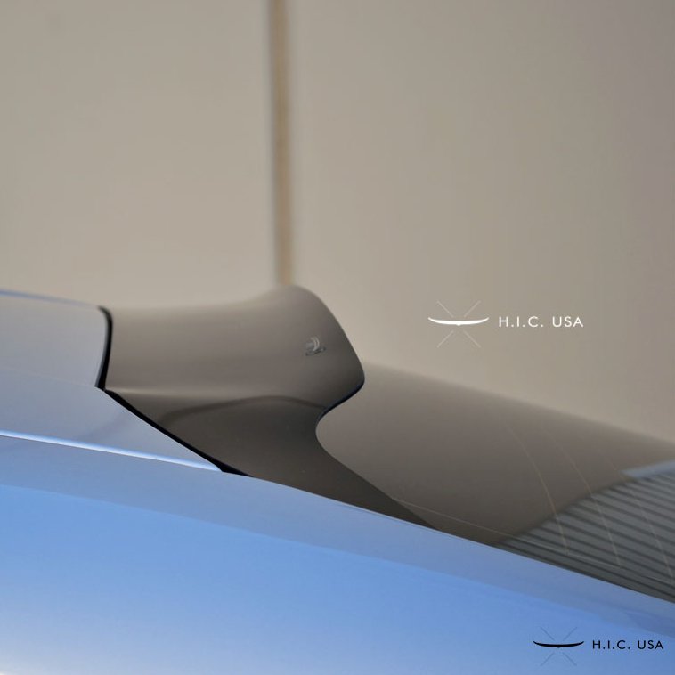【H.I.C 正規品】トヨタ リアルーフバイザー 86 ハチロク ZN6 スバル BRZ (平成24年4月～令和3年10月) ダストガード スモーク リアバイザー ウイング スポイラー