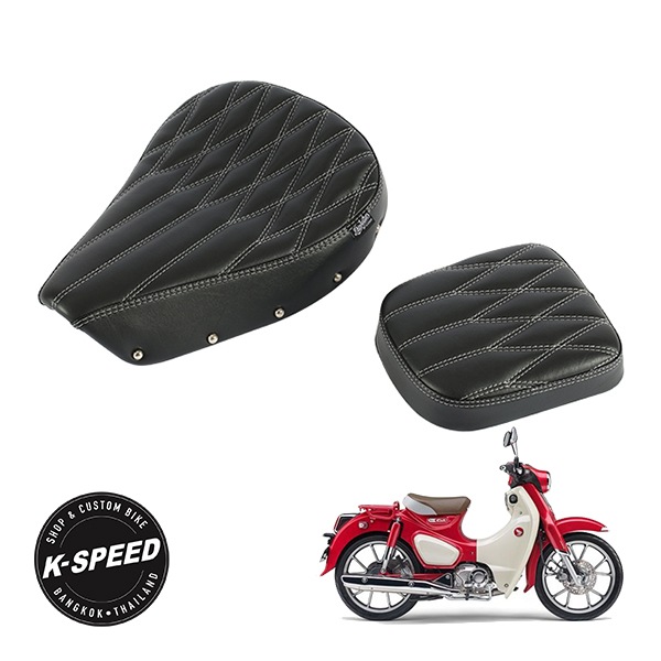 【K-SPEED製】 カスタムペアシート ホンダ スーパーカブ C125 JA58 Diabolus カスタムパーツ ダイヤミックス Tanadit Design