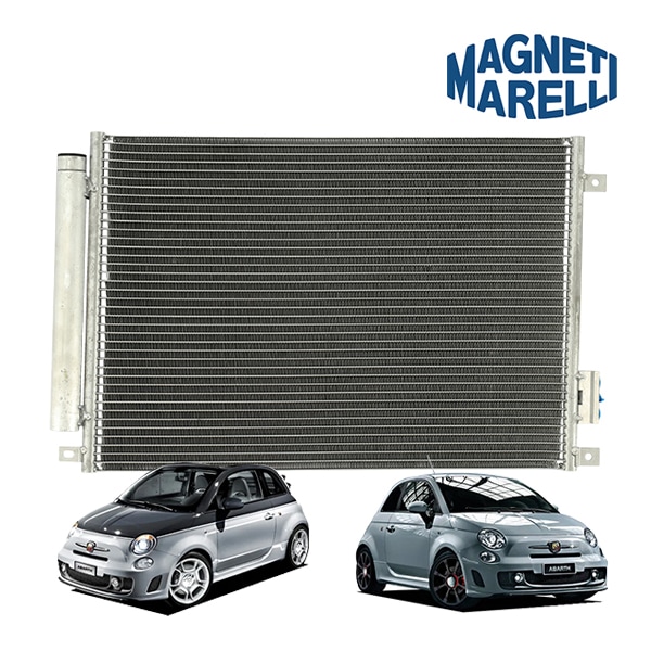 【MAGNETI MARELLI 正規品】 ABARTH アバルト 500 595 695 500C 595C 695C 1.4 312型 エアコンクーラー コンデンサー 51930033 51930