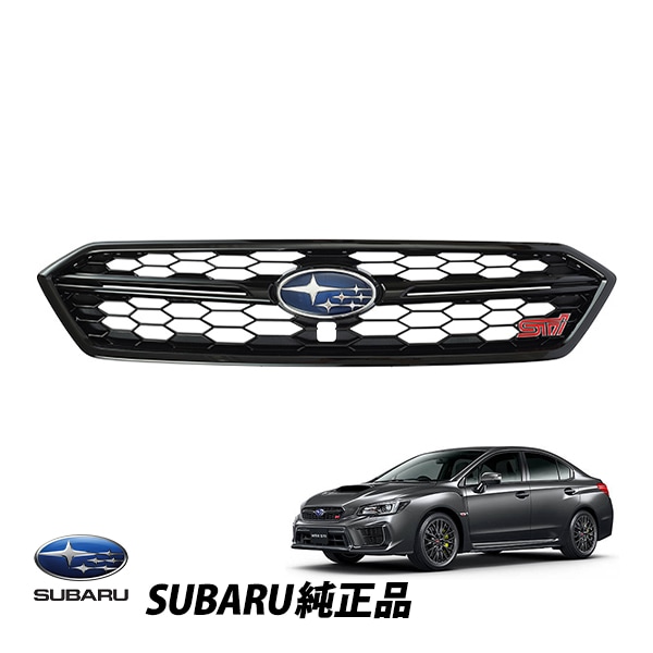 スバル 純正 WRX STI VAB型 フロントグリルキット エンブレム STIロゴ セット アッセン 91121VA160