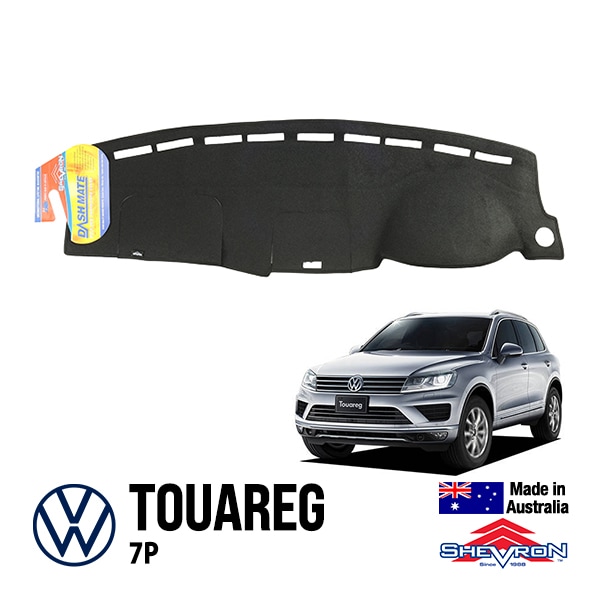 【SHEVRON 正規品】 ダッシュマット ダッシュボードカバー 紫外線 映り込み防止 ダッシュカバー ブラック フォルクスワーゲン トゥアレグ 7P シェブロン オーストラリア製