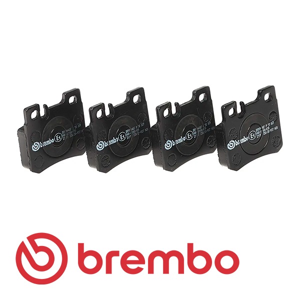 【BREMBO 正規品】 メルセデスベンツ Eクラス W124 Cクラス W202 SL R129 リア ブレーキパッドセット 左右4枚 ブレンボ プライム ECE R90 認証 P50009