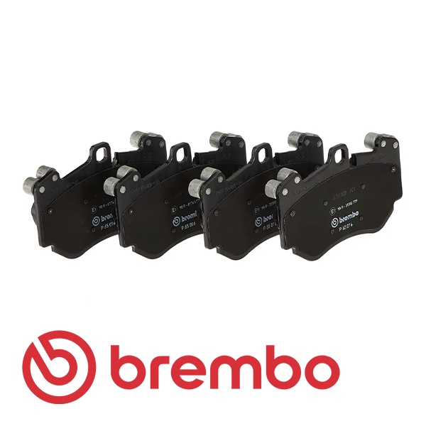 【BREMBO 正規品】 ポルシェ カイエン 9PA ターボ 4.8L PORSCHE CAYENNE フロント ブレーキパッドセット 左右4枚 ブレンボ プライム ECE R90 認証 P65016