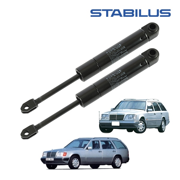 【Stabilus 正規品】 メルセデスベンツ ミディアムクラス ステーションワゴン W124 Eクラス S124 リアゲートダンパー 2本セット ガススプリング トランク バックドア スタビラス 純正OEM 1249800164