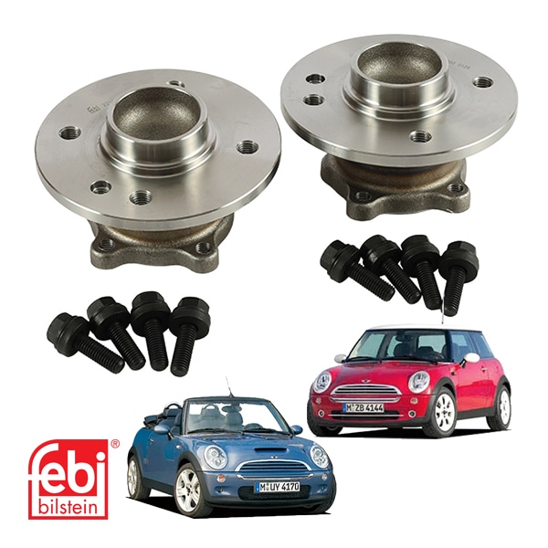 【Febi Bilstein 正規品】 BMW MINI R50 R52 R53 ミニ クーパー フェビ ビルシュタイン製 リアホイールベアリング左右セット 33416756830