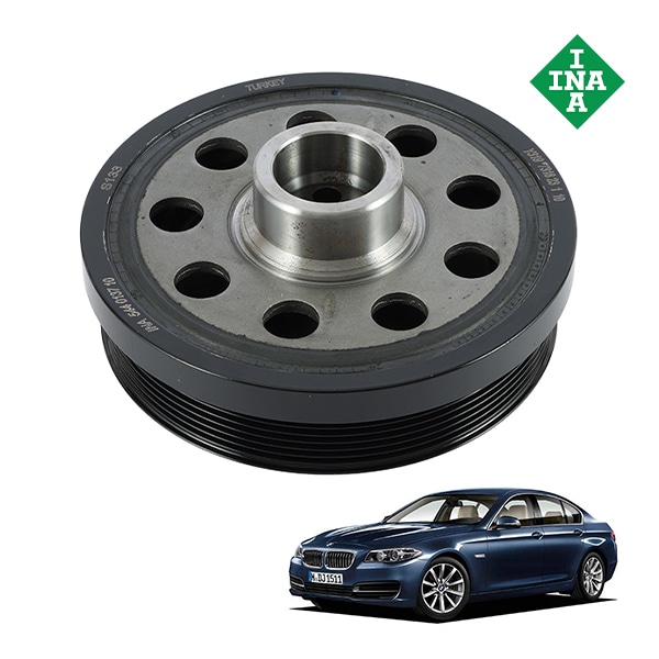 【INA 正規品】 BMW 5シリーズ F10 523d  X3 F25 20d N47 直4ディーゼル 2.0L クランク プーリー 11238512072 11237799153 11237797995