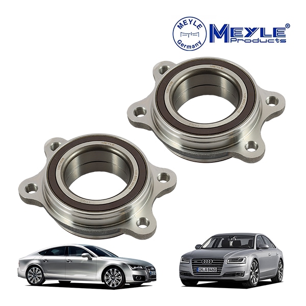 【MEYLE正規品】 アウディ A7 4GA A8 4H D4 マイレ製 フロント ホイールハブベアリング左右 2個セット 1006500010 8K0407625B