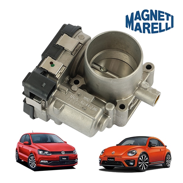 【MAGNETI MARELLI 正規品】 フォルクスワーゲン VW ポロ 5 6R ザ・ビートル 5C 1.2L マネッティ マレリ製 スロットルボディ ガスケット付 03F133062