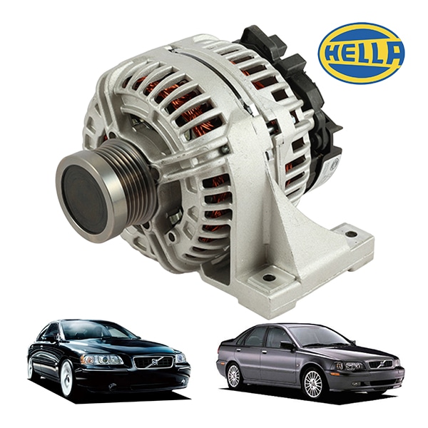 【HELLA 正規品】 ボルボ VOLVO S40 644型 S60 384型 S80 184型 C70 873型 2.0L 2.4L オルタネーター ダイナモ ヘラー製 9459077 9459092 8601699