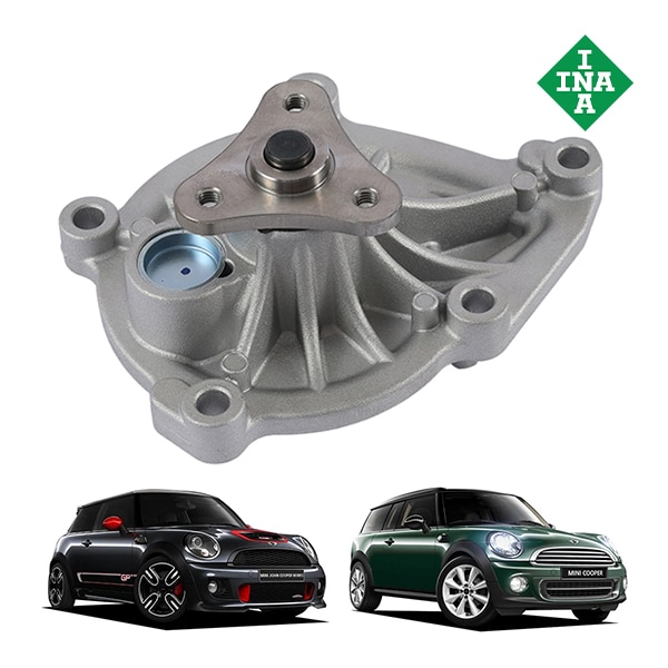 【INA 正規品】 BMW ミニ MINI 第2世代 R55 R56 R57 R60 R58 R59 R61 1.6L 2.0L クラブマン ペースマン ウォーターポンプ ガスケット付き イナ シェフラーグループ 11517648827 11517550484