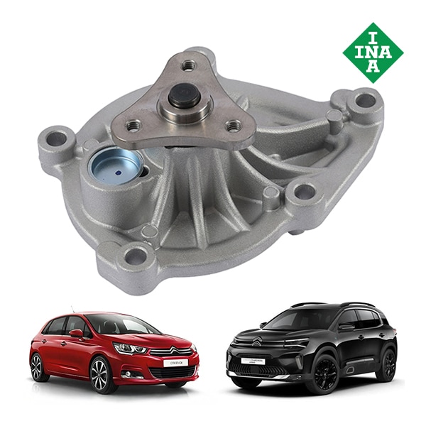 【INA 正規品】 シトロエン DS CITROEN C4 C5エアクロス DS3 1.2L ウォーターポンプ ガスケット付き イナ シェフラーグループ 1201H8 980623380 9801573380