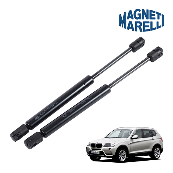 【MAGNETI MARELLI 正規品】 BMW X3 F25 X4 F26 ボンネットダンパー 2本セット エンジンフード ガススプリング マネッティ マレリ 純正OEM 51237210727