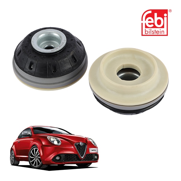 【FEBI BILLSTEIN 正規品】 アルファロメオ ミト 955型 ALFA ROMEO MiTo フロント アッパーマウント サスペンション ストラット ショック 左右 2個セット フェビ ビルシュタイン 50521707 50510134,
