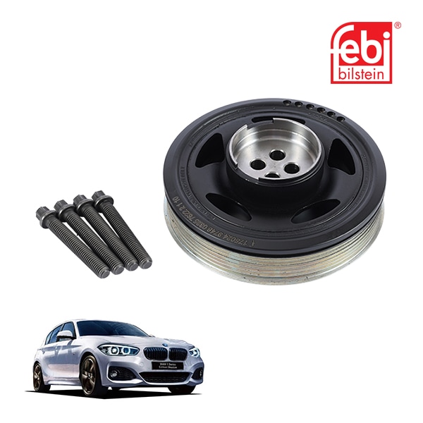 【FEBI BILLSTEIN 正規品】 BMW 1シリーズ F20 F40 2シリーズ アクティブツアラー F45 1.5L クランクシャフトプーリー バイブレーションダンパー フェビ ビルシュタイン 11238584913 11235A80209
