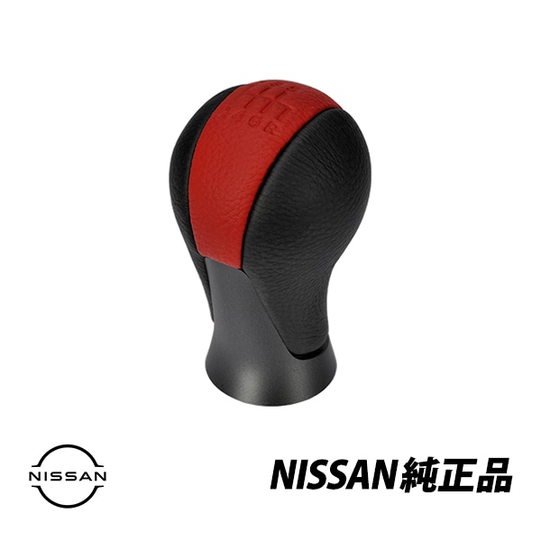 日産 純正 フェアレディ Z Z34 50周年記念 6速マニュアル ブラック レッドシフトノブ 32865-6GK0A