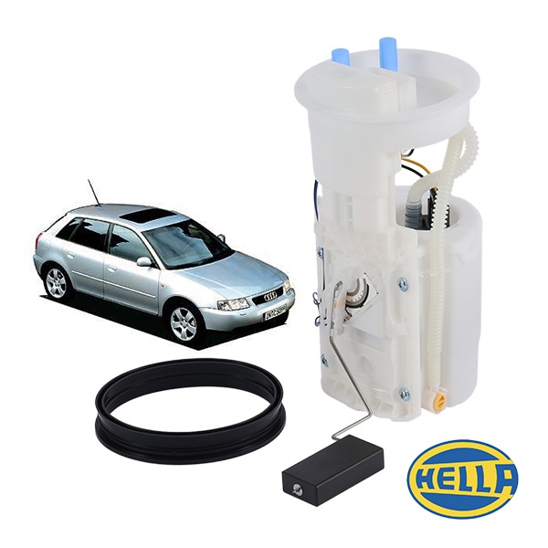 【HELLA 正規品】 アウディ AUDI 8N型 1.8T A3 8L型 1.6L 1.8L 1.9L フューエルポンプユニット 燃料ポンプ ガスケット センダーユニット付 ヘラー製 8TF358106-191 1J0919051H 1J0919087J 1J0919051D