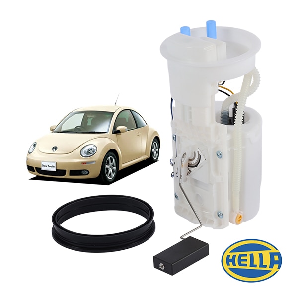 【HELLA 正規品】 フォルクスワーゲン VW ニュービートル 9C型 1C1型 1Y7型 NEW BEETLE ゴルフ 4 1J GOLF 1.6L 1.8T 2.0L 2.3L V5 3.2L フューエルポンプ 燃料ポンプ フューエルセンダーユニット ヘラー製 8TF358106-191 1J0919051H 1J0919087J 1J0919051D