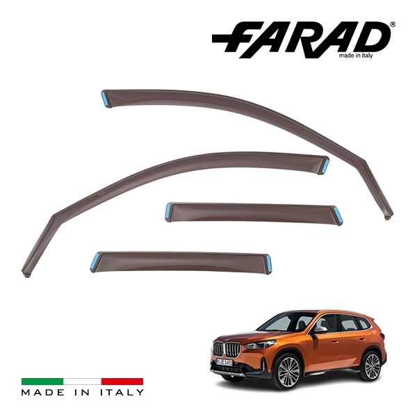 【FARAD 正規品】 BMW X1 U11型 xDrive 20i xDrive 20d ドアバイザー サイドバイザー ウインドウバイザー スモーク 前後左右 4点セット