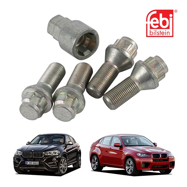 【FEBI BILLSTEIN 正規品】BMW X6 F16 X6 E71 ホイールナットボルトキット ロックナット 4個セット 盗難防止 フェビ ビルシュタイン 36136792851