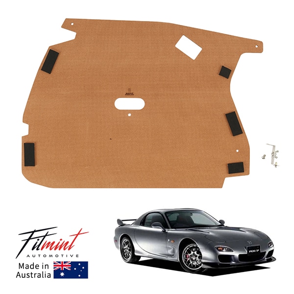 【FITMINT 正規品】 マツダ RX-7 FD3S型 4シーター スピリットR タイプR タイプRS タイプRB ラゲッジボード トランクボード スペアタイヤカバー 補修 交換用 オーストラリア製 車種別専用設計 フィットミント