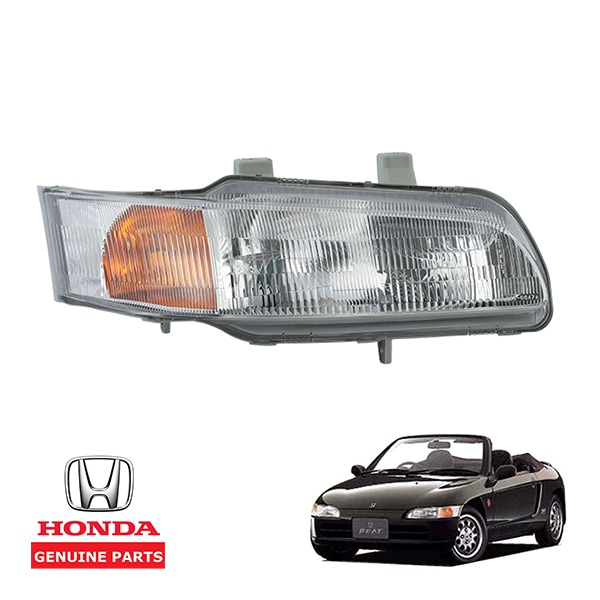 ホンダ 純正 ビート PP1系 HONDA BEAT ヘッドライト ユニット ヘッドランプ ハロゲン 運転席側 右側 交換用 33101-SS1-003