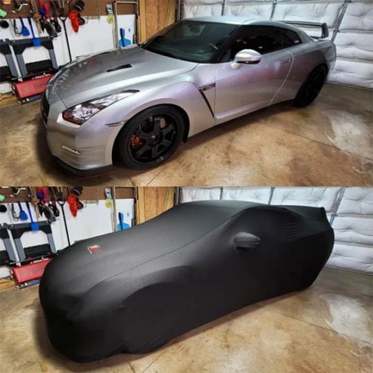 【FITMINT 正規品】  日産 GT-R GTR R35 ピュアエディション プレミアムエディション インドアカーカバー カーカバー ボディカバー ブラック オーストラリア製
