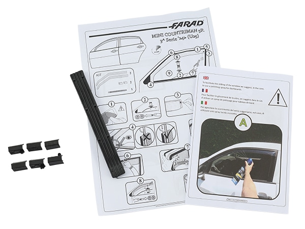FARAD 正規品】 BMW ミニ カントリーマン U25 ドアバイザー