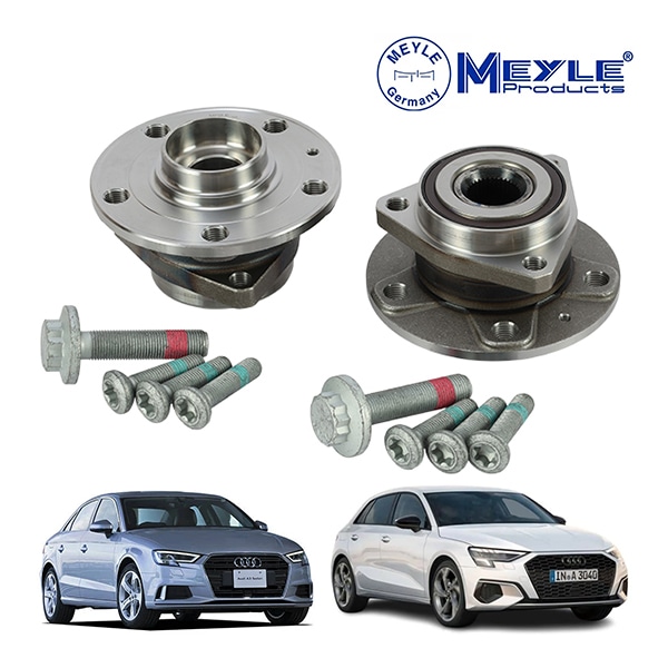 【MEYLE 正規品】 アウディ A3 S3 8V 8Y RS3 TT TTRS 8S Q2 リア リヤ ホイールハブベアリング 左右セット マイレ製 1006501003