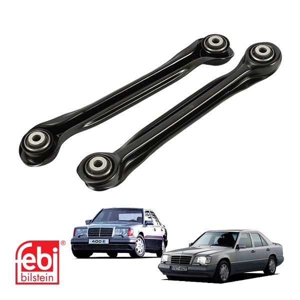 【FEBI BILSTEIN 正規品】 メルセデスベンツ ミディアムクラス Eクラス C124 W124 S124 リア ストラットアーム コントロールアーム サスペンションアーム 左右セット 17267 A2103503806