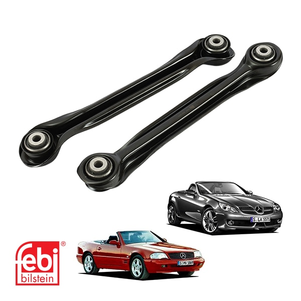【FEBI BILSTEIN 正規品】 メルセデスベンツ SL R129 SLK R170 R171 リア ストラットアーム コントロールアーム サスペンションアーム 左右セット 17267 A2103503806