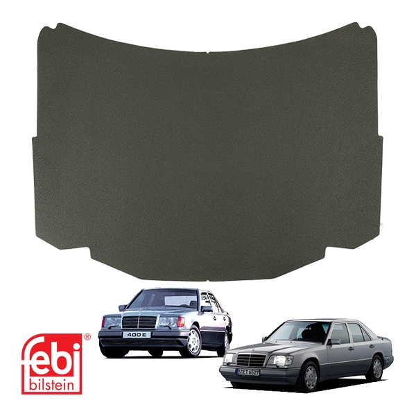 【FEBI BILSTEIN 正規品】 メルセデスベンツ ミディアムクラス Eクラス W124 ボンネットインシュレーター フードインシュレーター 防音 断熱 A1246800025 09505