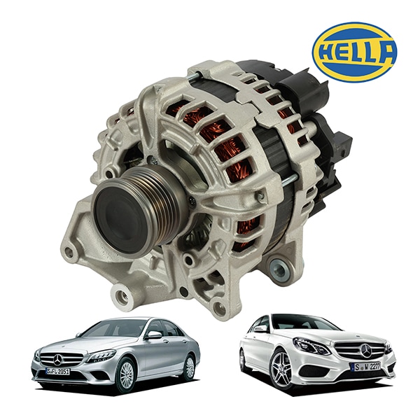 【HELLA 正規品】 メルセデスベンツ Cクラス W205 S205 1.6L 2.0L Eクラス W212 S212 2.0L オルタネーター ダイナモ ジェネレーター 8EL015630-831 0009060922