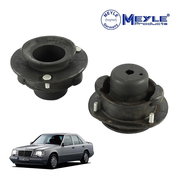 【MEYLE 正規品】 メルセデス ベンツ Eクラス W124 S124 2.6L 3.0L フロント ショック アッパーマウント 左右 2個セット  1243200473