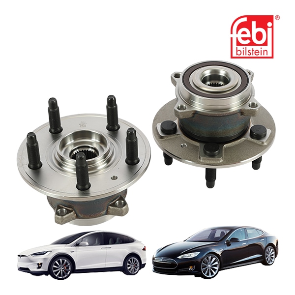 【FEBI 正規品】 テスラ モデルS 5YJS モデルX 5YJX リア ホイールハブベアリング 左右 2個セット 183917 102717000A 102717000B