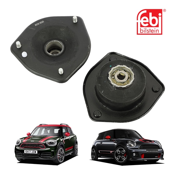 【FEBI 正規品】 MINI ミニ R55 R56 R57 R58 R59 R60 フロント アッパーマウント ストラットマウント 左右 2個セット 34135 31306772749