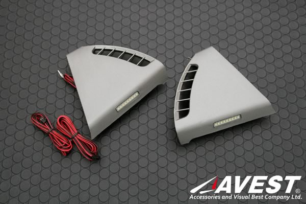 ハイエース 200系 LEDインナーフットランプキット グレー | カスタム 