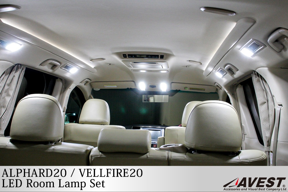 ルームランプ ジャストフィット 専用設計 調光 アルファード alphard